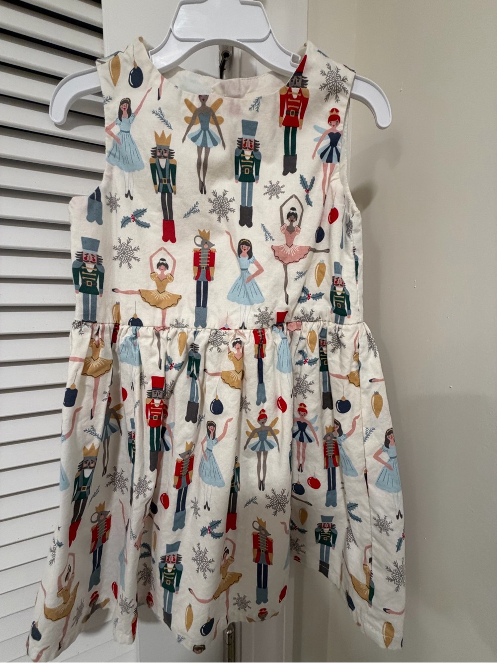 Carters Girls Nutcracker Print Holiday Dressew size 3T